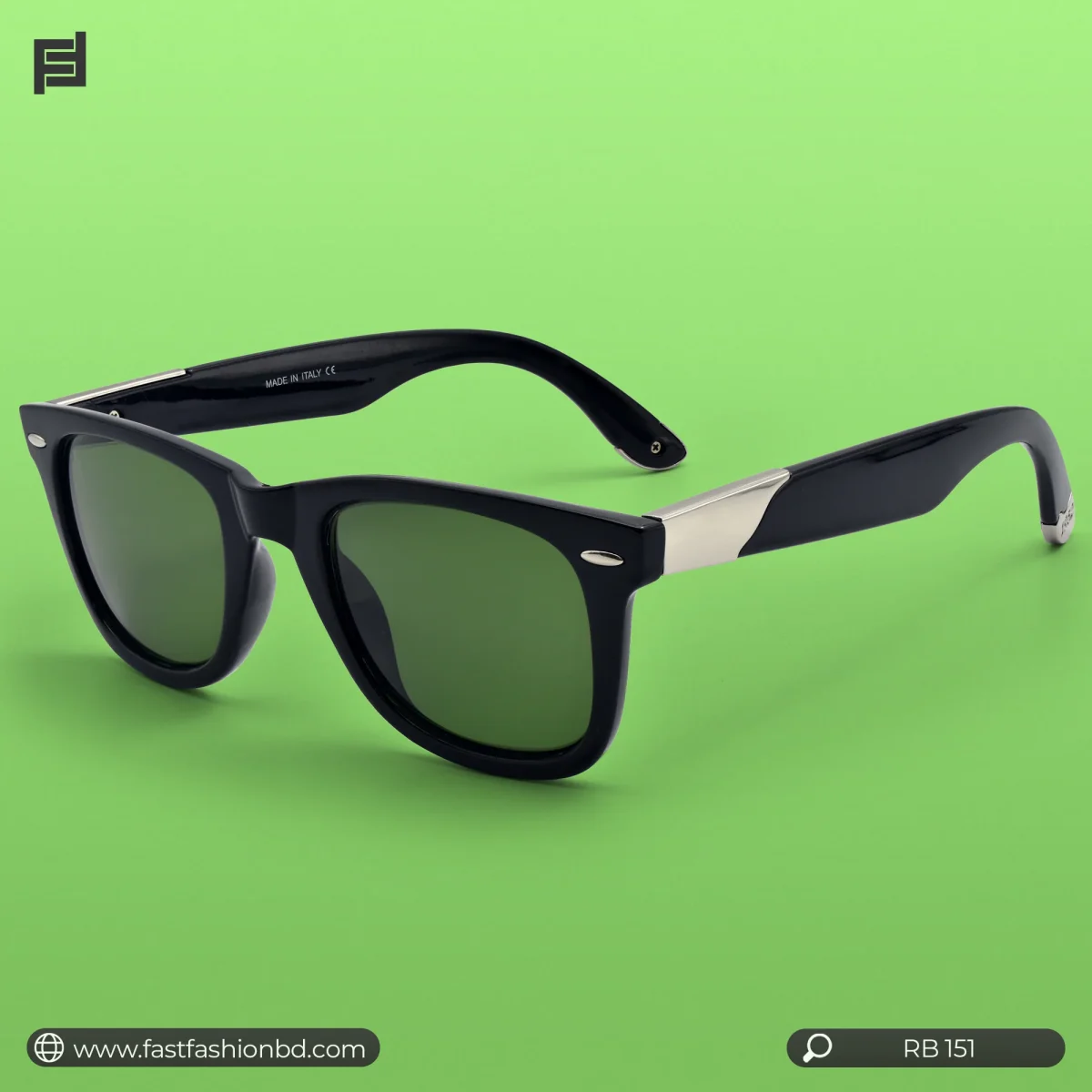 Premium Quality Wayfarer Style Sunglasses  RB 151 - Image 1